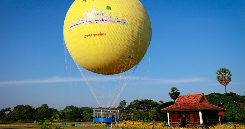 Balloon Ride Angkor Wat with Tuk Tuk