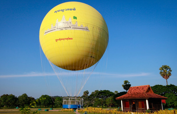 Angkor Balloon Flying
